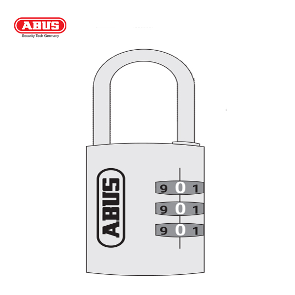 ABUS 145 Aluminium Combination Padlock