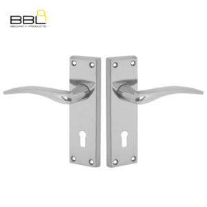 BBL 6″ SN Victorian Scroll Keyhole Solid Brass Handle BBI-1107WSN-1