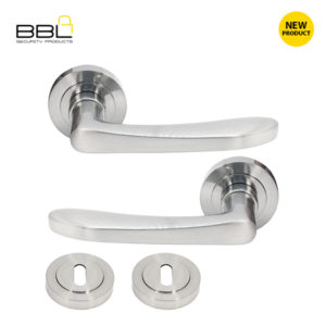 BBL Handle on Rose Aluminium Handle BBI-AL080ZR020B