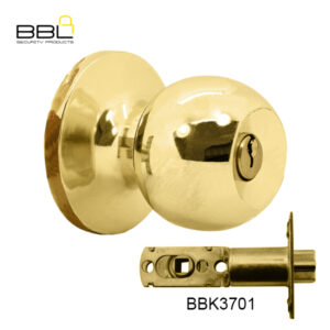 BBL Knob Entrance Lockset BBK3701PB