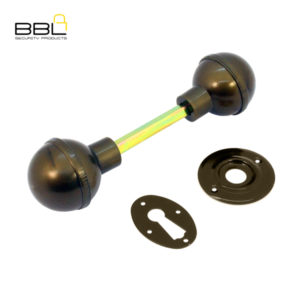 BBL Standard Plastic Rim Lockset Carded Replacement Handle EDHAND-111-1