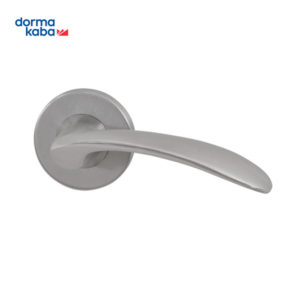 DORMAKABA Handle on Rose Solid Stainless Steel Handle SH810
