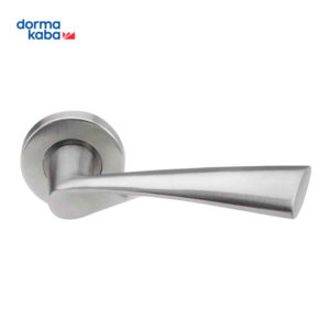 DORMAKABA Handle on Rose Solid Stainless Steel Handle SH815