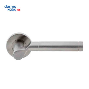 DORMAKABA Handle on Rose Solid Stainless Steel Handle SH816