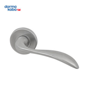 DORMAKABA Handle on Rose Solid Stainless Steel Handle SH817