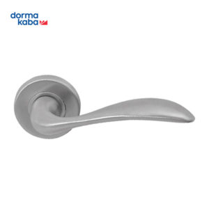 DORMAKABA Handle on Rose Solid Stainless Steel Handle SH817