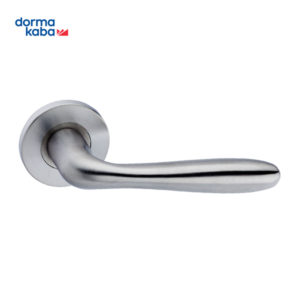 DORMAKABA Handle on Rose Solid Stainless Steel Handle SH819