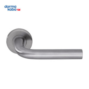 DORMAKABA Handle on Rose Tubular Stainless Steel Handle TH126