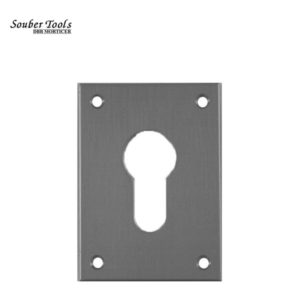 SOUBER TOOLS Euro Screw On Escutcheon EE14H-SC