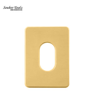 SOUBER TOOLS Oval Self Adhesive Escutcheon UE1-PB
