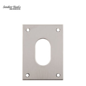 SOUBER TOOLS UE1 Oval Screw On Escutcheon UE1-4H-SC