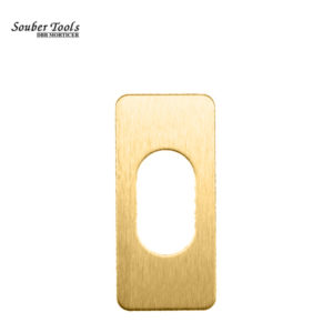 SOUBER TOOLS UE2 Oval Self Adhesive Escutcheon UE2-GA