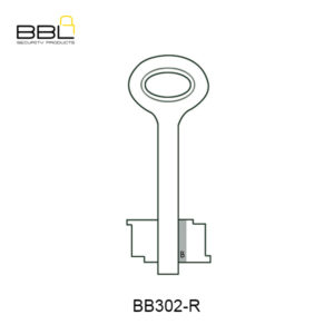 BBL Security Gate Key Blanks BB302-L