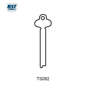 RST Flat Steel Key Blanks TS082