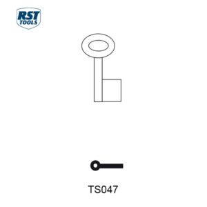 RST Pipe Key Blanks TS047