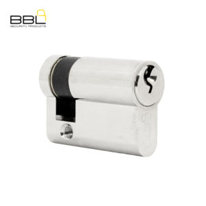 BBL 45MM Half Euro Profile Cylinder Blister Pack BBC5453NP-1
