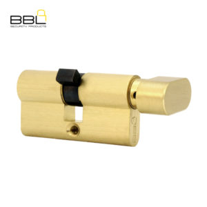 BBL 60MM Knob Euro Profile Cylinder Blister Pack BBC5602SB-1