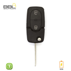 BBL Key Shells Audi Shape 2 Button KSC-AU-05