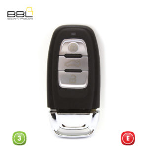 BBL Key Shells Audi Shape 3 Button KSC-AU-31C