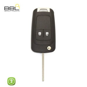 BBL Key Shells Chevrolet Shape 2 Button KSC-CHEV-14A
