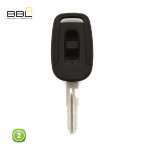 BBL Key Shells Chevrolet Shape 2 Button KSC-CHEV-19