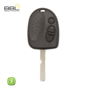 BBL Key Shells Chevrolet Shape 3 Button KSC-CHEV-07B