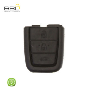 BBL Key Shells Chevrolet Shape 3 Button KSC-CHEV-20B