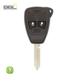 BBL Key Shells Chrysler Shape 2 Button KSC-CHRY-08