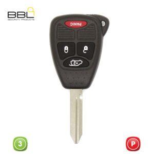 BBL Key Shells Chrysler Shape 3 Button KSC-CHRY-11