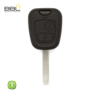 BBL Key Shells Citroen Shape 2 Button KSC-CIT-30B