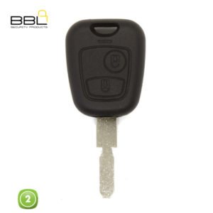 BBL Key Shells Citroen Shape 2 Button KSC-CIT-31B