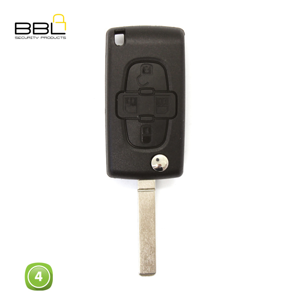 BBL Key Shells Citroen Shape 4 Button KSC-CIT-11A_A