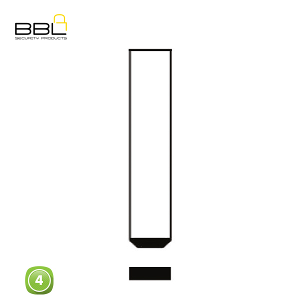 BBL Key Shells Citroen Shape 4 Button KSC-CIT-11A_B