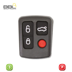 BBL Key Shells Ford Shape 3 Button KSC-FO-57B