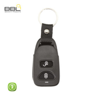BBL Key Shells Hyundai Shape 2 Button KSC-HYU-15B