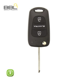 BBL Key Shells Hyundai Shape 2 Button KSC-HYU-25D