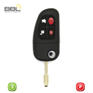 BBL Key Shells Jaguar Shape 3 Button KSC-JAG-02C
