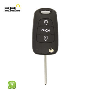 BBL Key Shells Kia Shape 2 Button KSC-KI-12B