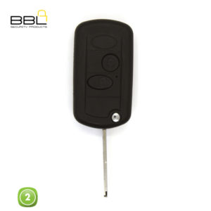 BBL Key Shells Land Rover Shape 2 Button KSC-LAND-08B