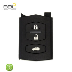 BBL Key Shells Mazda Shape 3 Button KSC-MAZ-09E