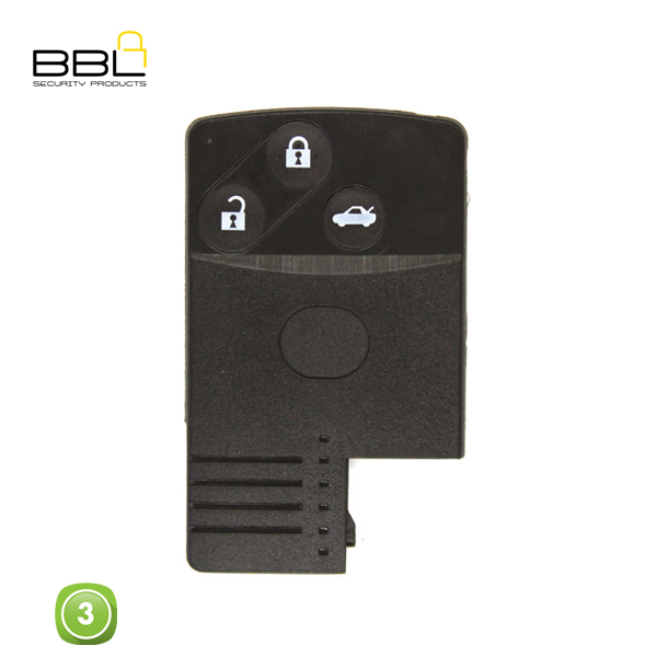 BBL Key Shells Mazda Shape 3 Button KSC-MAZ-13_A