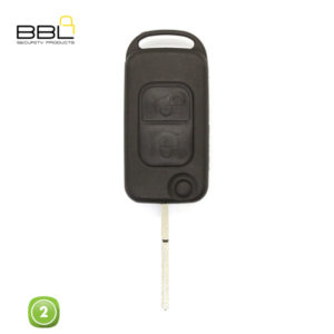 BBL Key Shells Mercedes Shape 2 Button KSC-BE-08B