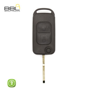 BBL Key Shells Mercedes Shape 2 Button KSC-BE-09B