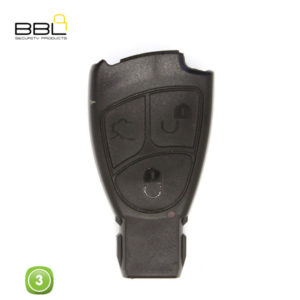BBL Key Shells Mercedes Shape 3 Button KSC-BE-16B
