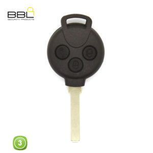 BBL Key Shells Mercedes Shape 3 Button KSC-BE-28B
