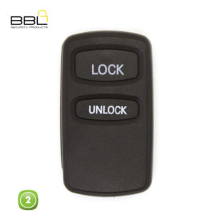 BBL Key Shells Mitsubishi Shape 2 Button KSC-MIT-22