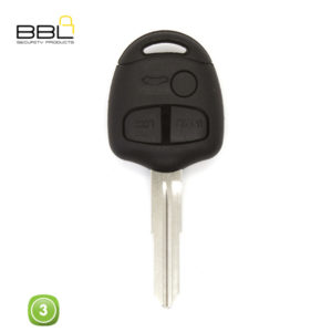 BBL Key Shells Mitsubishi Shape 3 Button KSC-MIT-25C