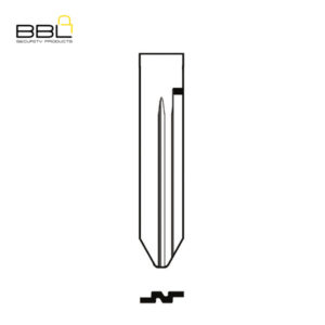 BBL Key Shells Nissan Shape 0 Button KSC-NIS-16D