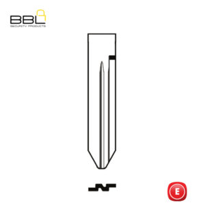BBL Key Shells Nissan Shape 0 Button KSC-NIS-47A