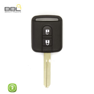 BBL Key Shells Nissan Shape 2 Button KSC-NIS-13B
